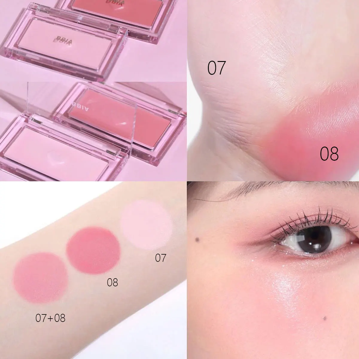 [ClearanceSale] BBIA Downy Cheek,Lightweight Formula & Vivid Color Payoff,Brightening Complexion,​​Korean Cosmetic,Korean Makeup