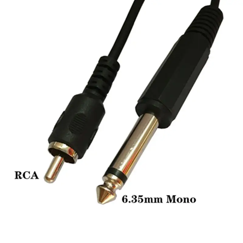 6.35mm To RCA 6.35 Pair Lotus Head Large Two Core 6.35 Large Two Core To Lotus, Lotus To 6.35 Audio Cable