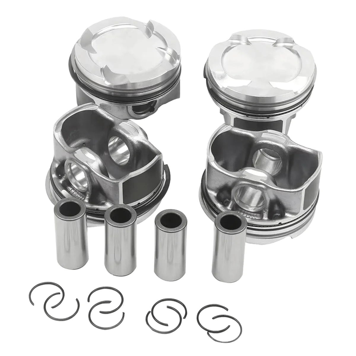 4Pcs 82mm Engine Pistons Rings Set for BMW F20 F23 F33 F55 F56 G30 120i 220i 2.0T 11258657760 11259468870 11257561710