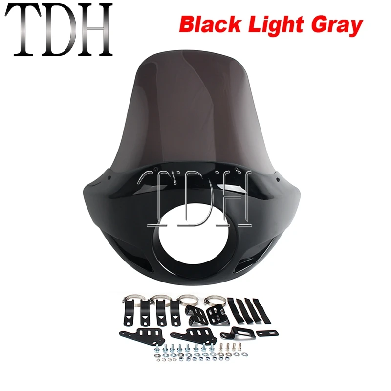 5 3/4 "Koplamp Kuip Voor Harley Sportster Xl883 Xl1200 Iron 48 72 Road King Electra Glide Dyna Low Nightster Fxd Cafe Racer