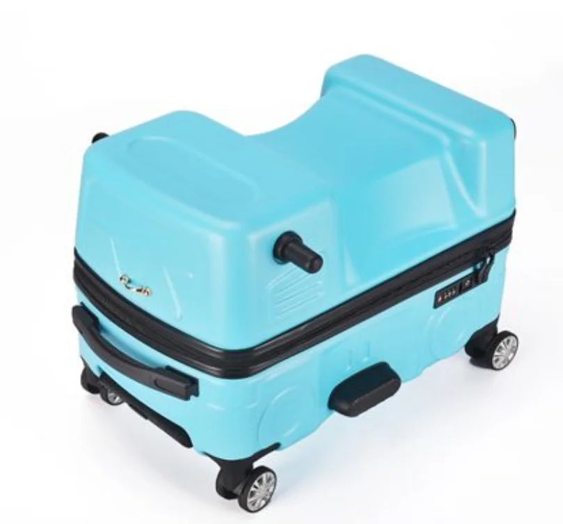 kids Luggage suitcase car Spinner suitcase for kids travel trolley bags girls riding luggage Rolling Suitcase  Wheeled Suitcase