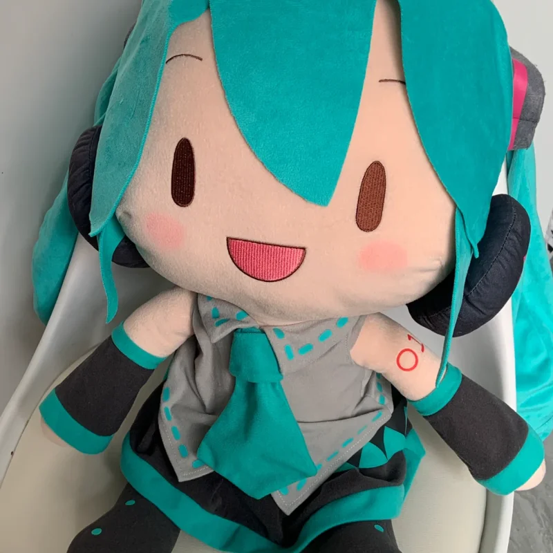 

50cm Miku Fufu Plush Toys Preciality Collection Anime MINISO SEGA Hatsune Miku Stuffed Dolls Toys Kids Xmas Gifts