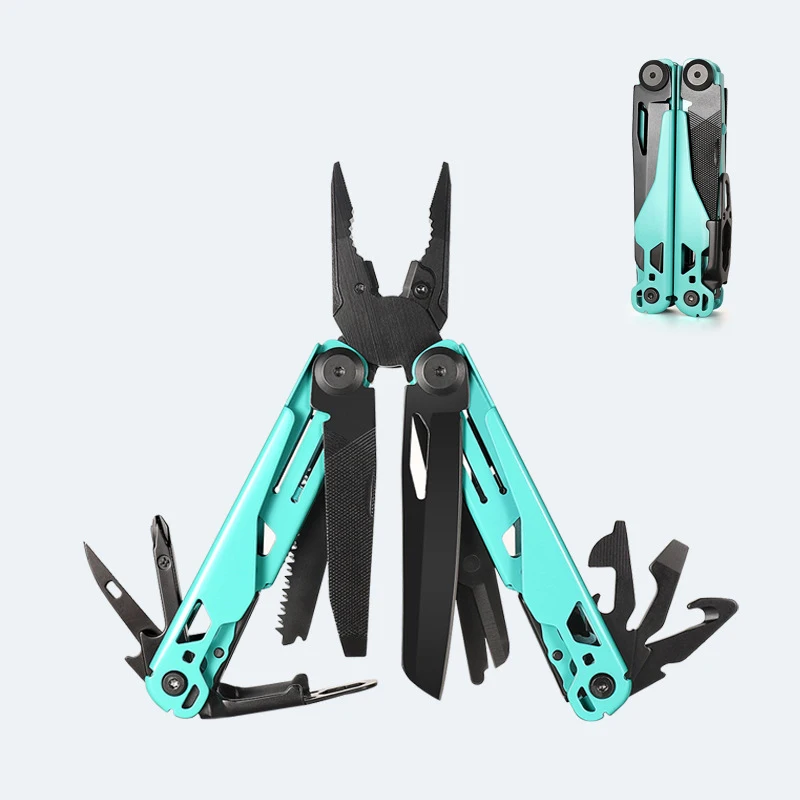 

Multi Functional Pliers Outdoor Small Folding Pliers Emergency Portable Combination Wrench Tool