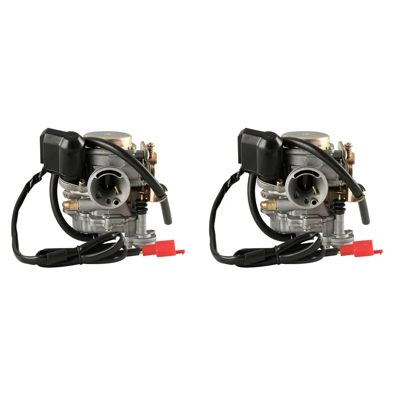 2X 50Cc Scooter Moped ATV Carb Carburetor Chinese GY6 139QMB 49Cc 60Cc For ROKETA SUNL BAJA TAOTAO Panterra