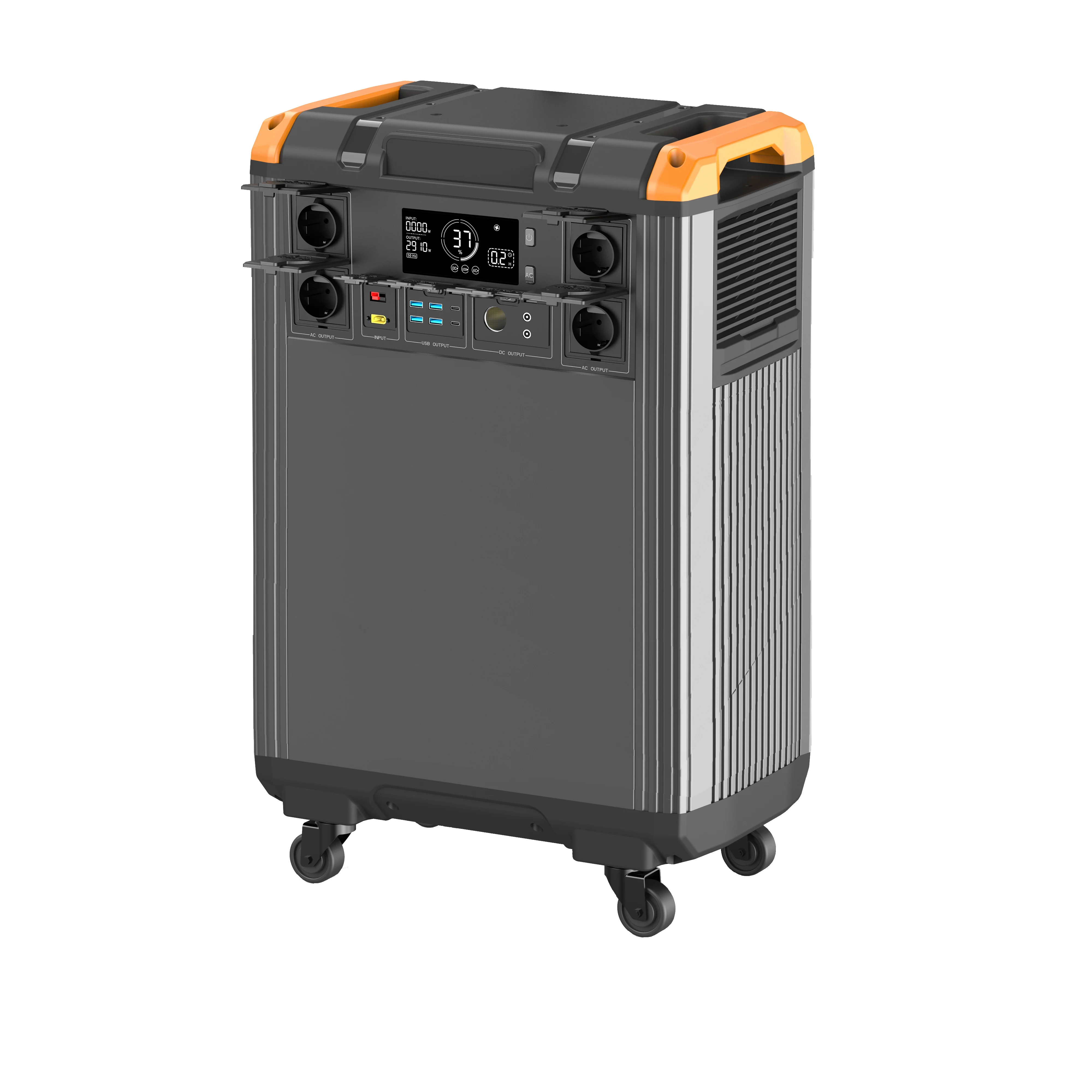 Lithium Battery 300w 1000w Solar Generator 600W 3000W Large Capacity AC DC Emergency Portable Power Station with Solar Panel