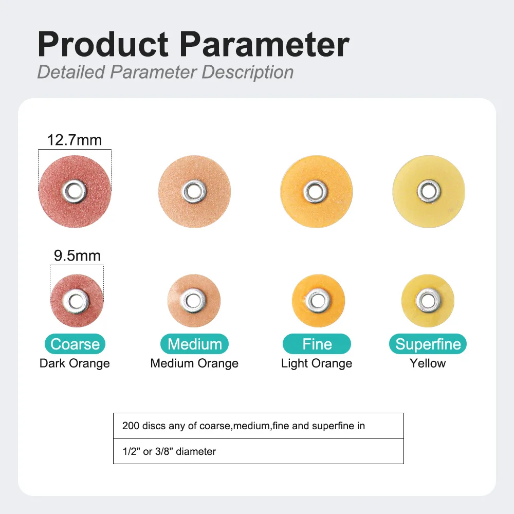 SYJH Dental Finishing and Polishing Discs Holding Rod Mandrel Soflex Flexi Disc RA Shank Teeth Whitening Material Dentist - Image 3
