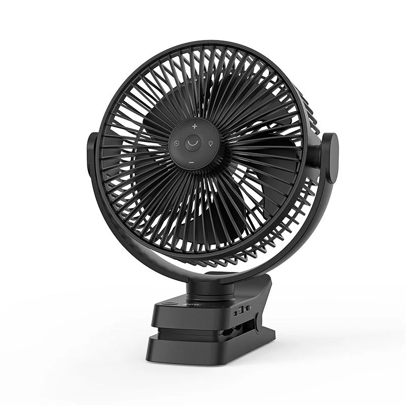 

8-Inch clip fan, rechargeable fan, outdoor camping battery life 12,000 mAh 24H battery life can be clipped