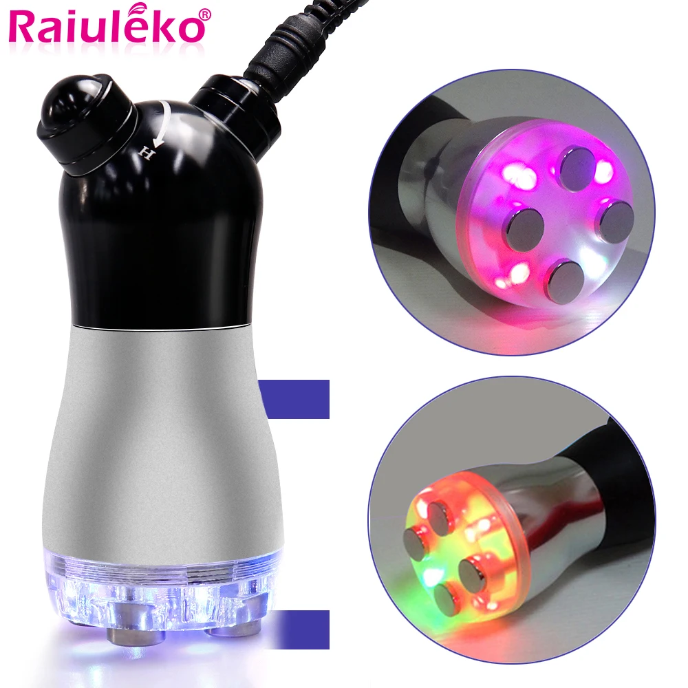 Microcurrent RF LED Photon Beauty Machine NeedleFree Electroporation Massager for Facial & Skin Lifting Tightening Rejuvenation