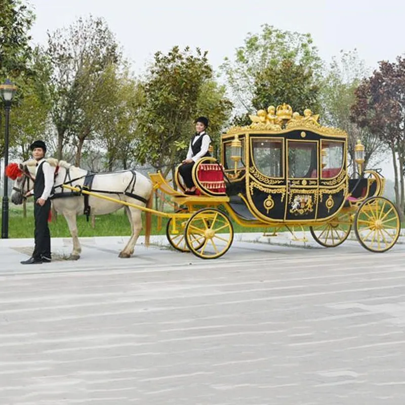 OEM Royal Horse Charries Charriers à vendre, Electric Wedding Europe Charries, Tourist Sightseeing