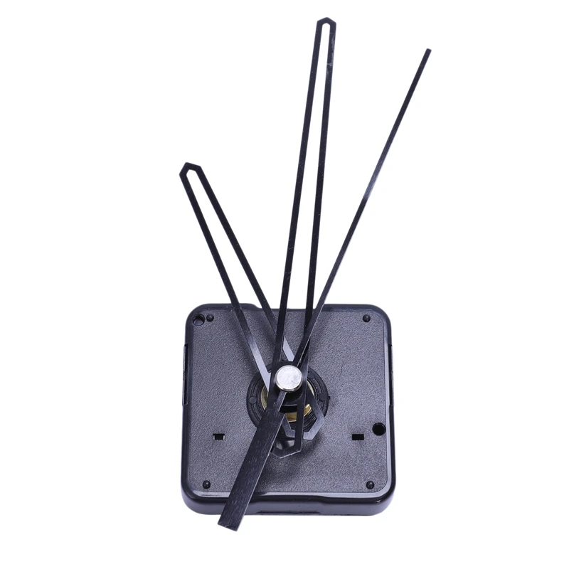 1 Set Replacement Wall Clock Repair Parts Pendulum Movement Mechanism Quartz Clock Motor With Hands & Fittings Kit(14.5X13x8.5Cm