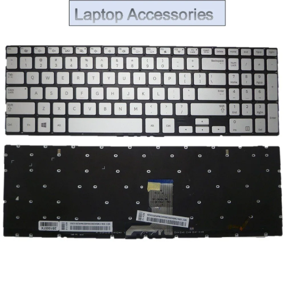 Новая клавиатура для ноутбука Samsung NP670Z5E 670Z5E NP680Z5E 680Z5E NP770Z5E 770Z5E NP780Z5E 780Z5E NP870Z5E 870Z5E Series