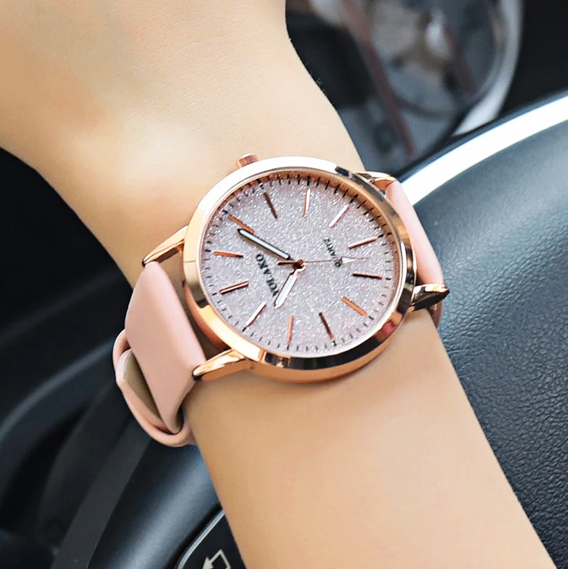 

Luxury Brand Leather Quartz Women's Watch Ladies Fashion Watch Women Wristwatch Clock Relogio Feminino Hours Reloj Mujer Saati