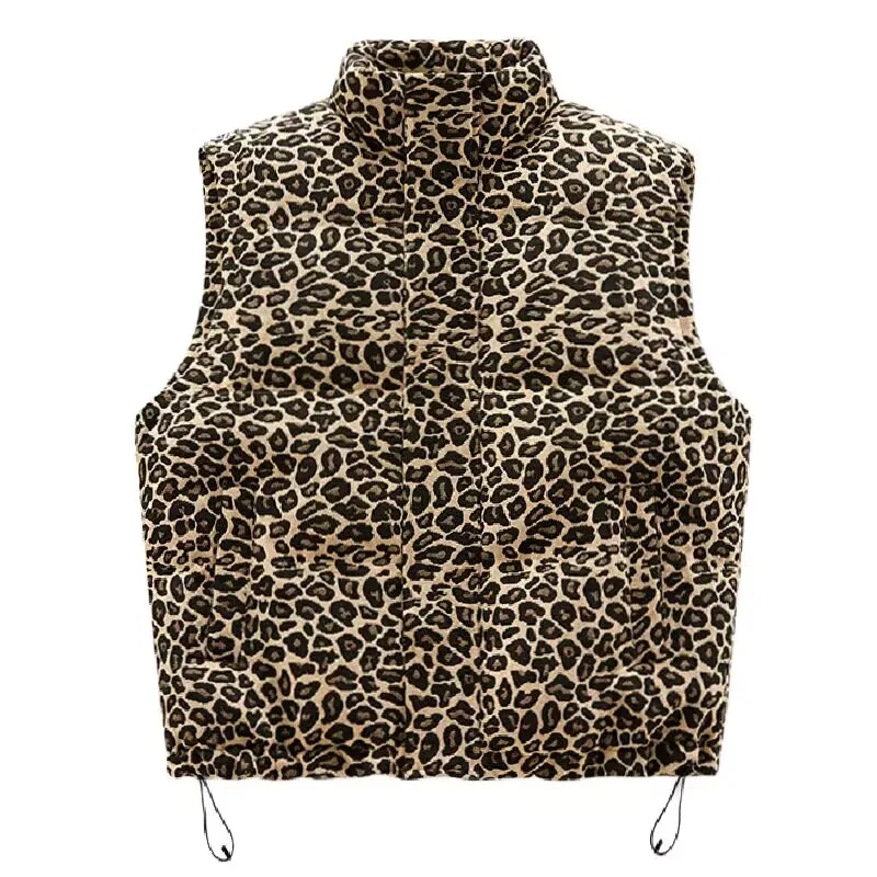 العصرية الوقوف طوق سترة للرجال القطن البخاخ جاكيت بلا إكمام الحد الأدنى أنيق رجالي سترة لخريف شتاء ملابس خارجية #3