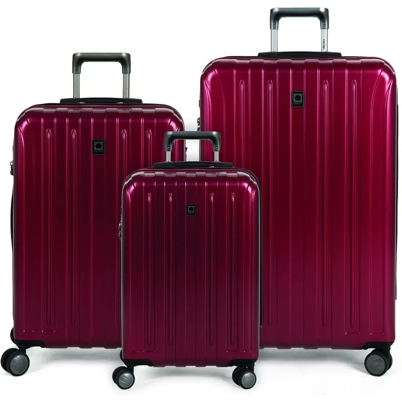 Delsey Luggage Titanium 3 Piece Set (21