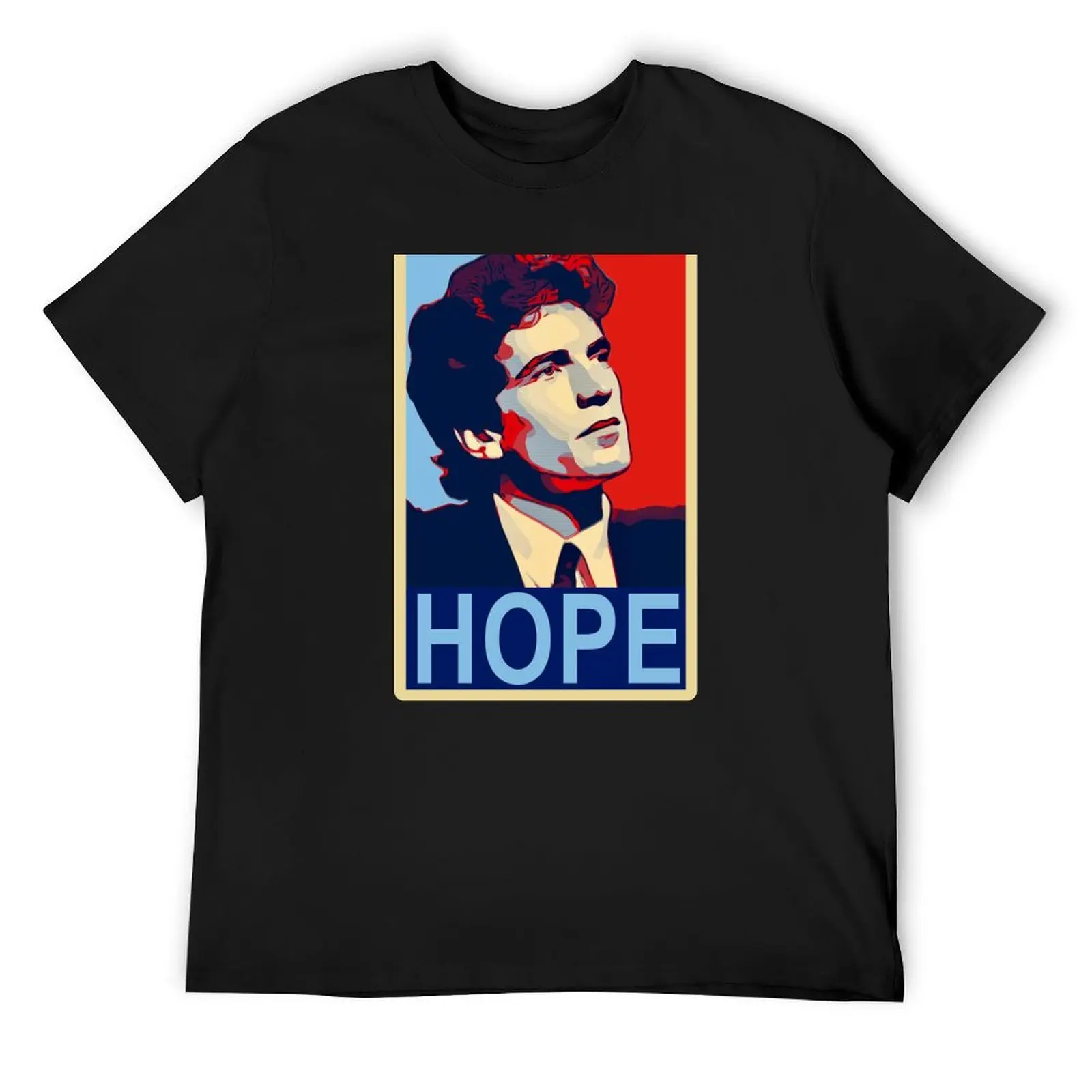

New Icon JFK Jr HOPE In Bernard Fairey Style T-Shirt summer 2025 tees Funny t-shirts anime shirt mens t shirts casual stylish