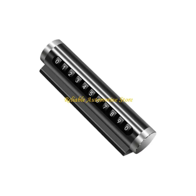 M68B Anti Slip Vehicle Contact Number Sign Heavy Duty Metal Parking License Plate Holder Easy Installation No Tools Needed