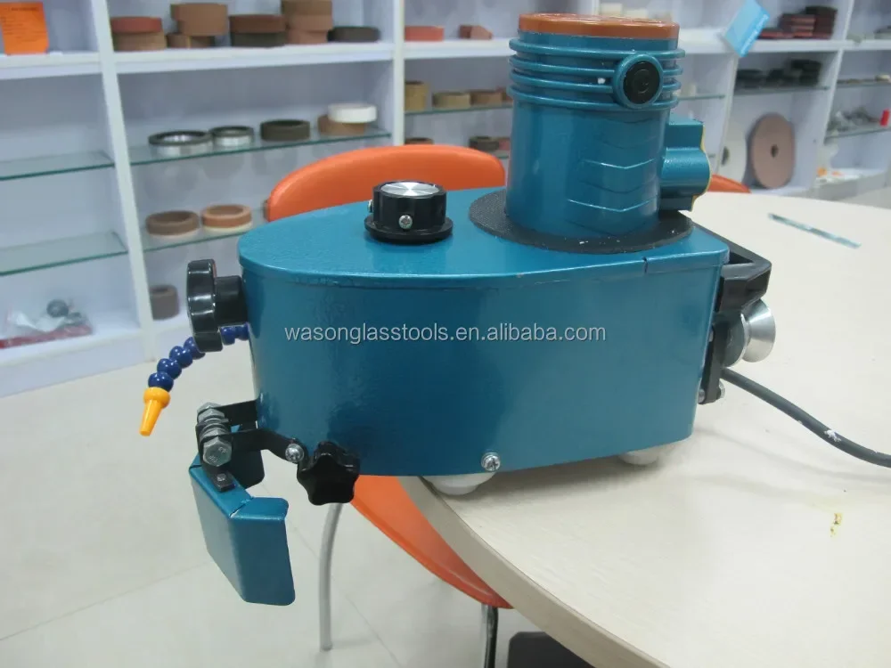 

Manual hand portable multifunctional glass edge grinding and polishing machine,portable glass edge grinder