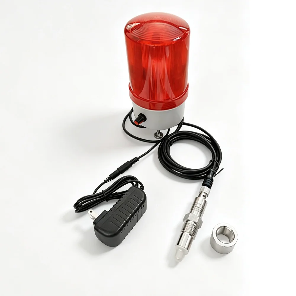 220V  High & Low Material Level Audible Visual Alarm, Material Level Sensor, Limit Alarm for Slurry and Powder Materials