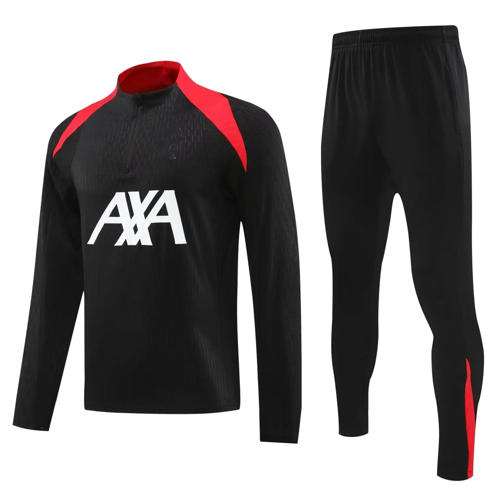 Nuevo conjunto deportivo para hombre, camiseta para fanáticos de Liverpooles, chaqueta de fútbol con media cremallera, ropa de entrenamiento, camisetas, kit de béisbol, Tops y pantalones