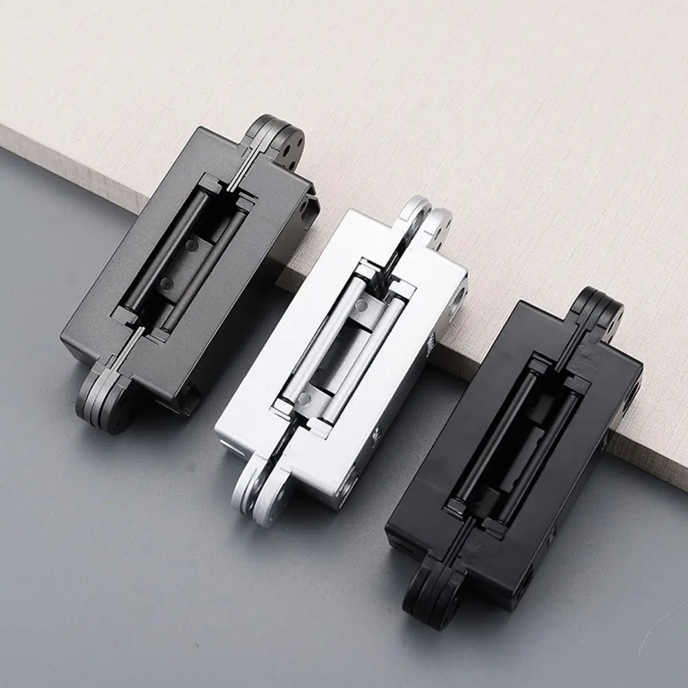 

Zinc Alloy Door Hinge Invisible 180 Degree Adjustable Cross Hidden Hinge Folding Cabinet Cupboard Door Hinge