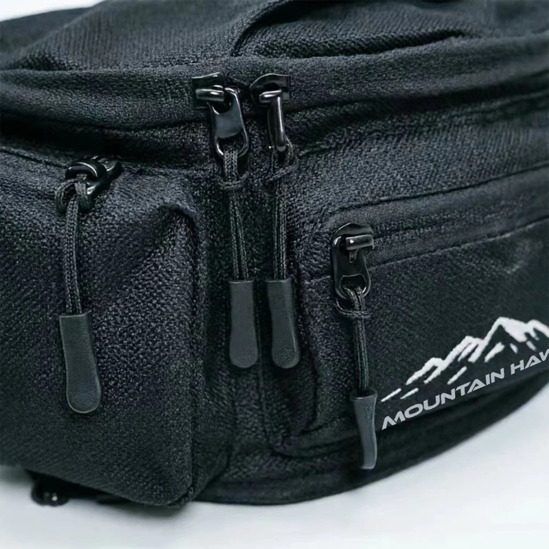 Motorcycle Waist Bag Men Women Waterproof Multiple pockets Purses Waist Pack Leg Bag Waist Motorbike Riding Belt Pack Male image 5