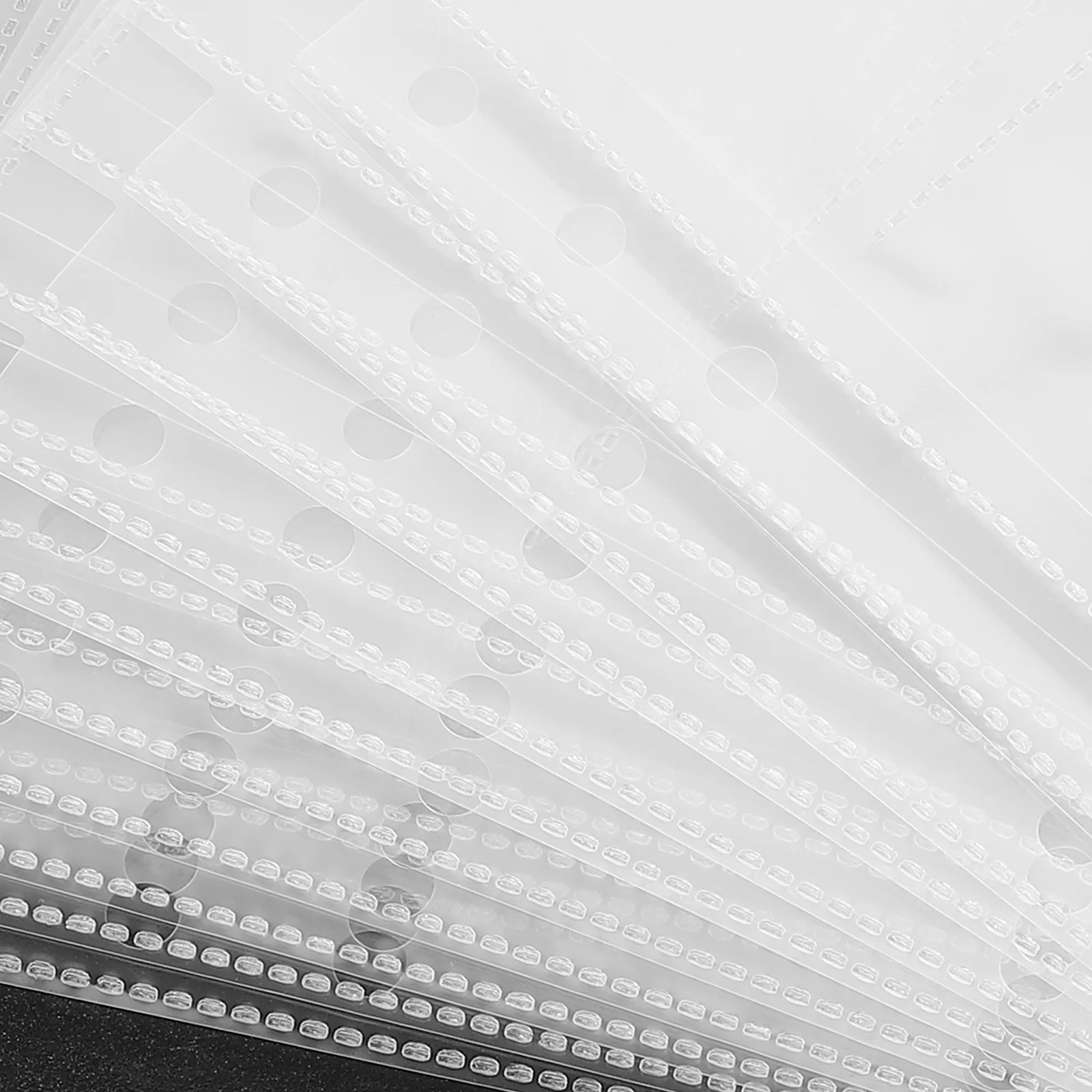 

Scrapbook Refill Pages A6 Clear PVC Sheets for Photo Album Money Currency Postcard Storage Long-Lasting Protective