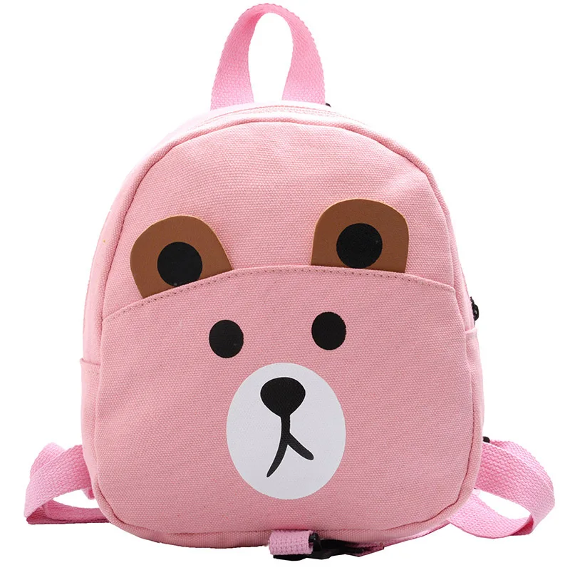 

2024 NEW Anti-lost Backpack Cute Cartoon Girl Canvas Bag Backpack Kids Bags Rugzak Kids Bag Plecak Mochila Escolar School Bags