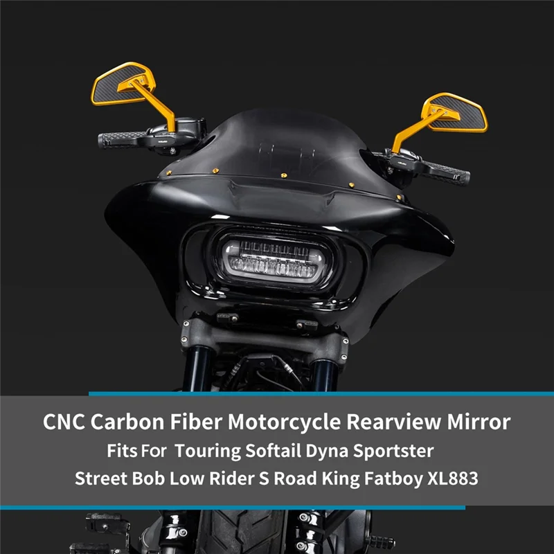 Motorcycle CNC Rear View Mirror Pan America 1250 Rear View Mirror Road King Rear View Mirror