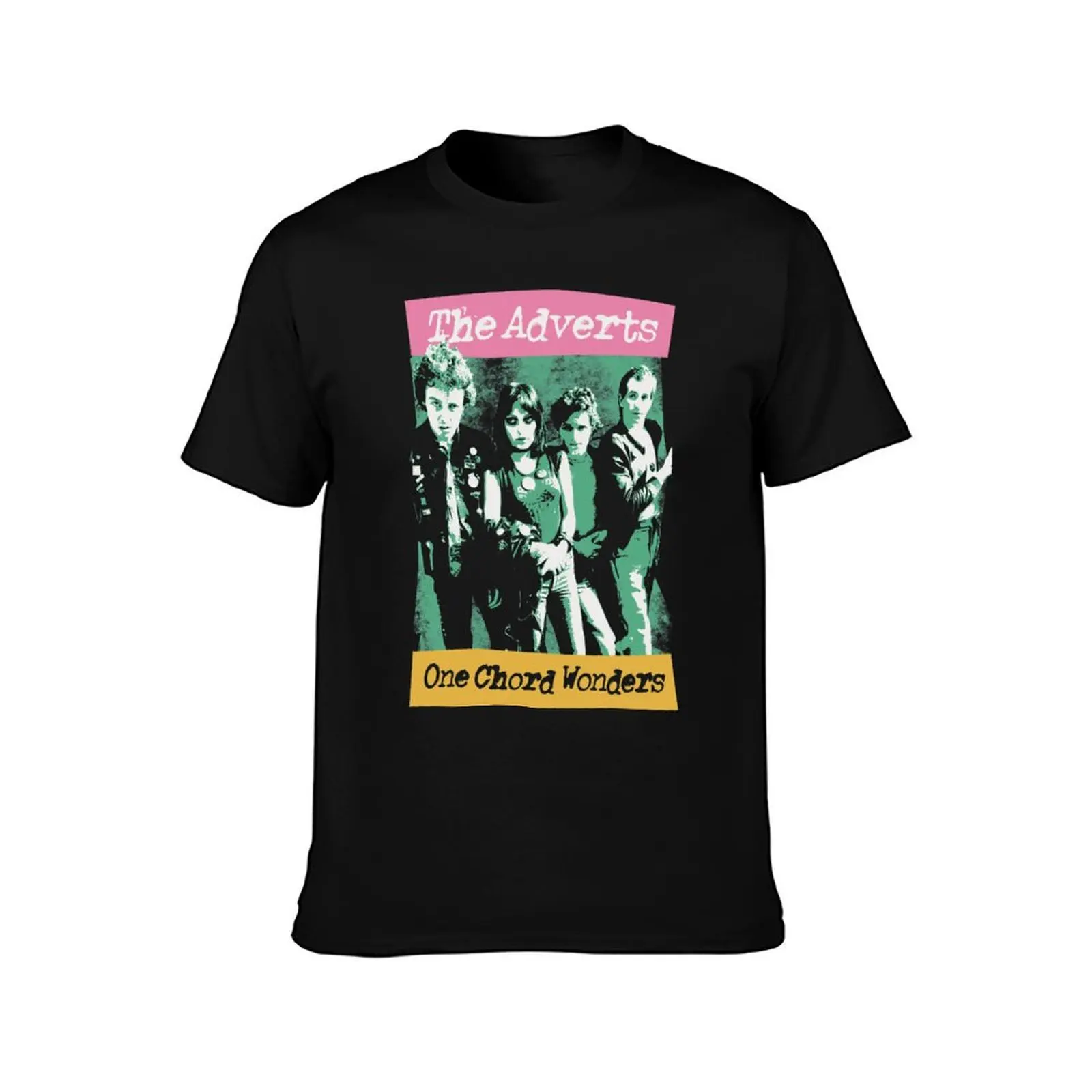 The Adverts One UK Punk Rock T-Shirt Basic Daily Outfit Short Sleeve Tee T-Shirt