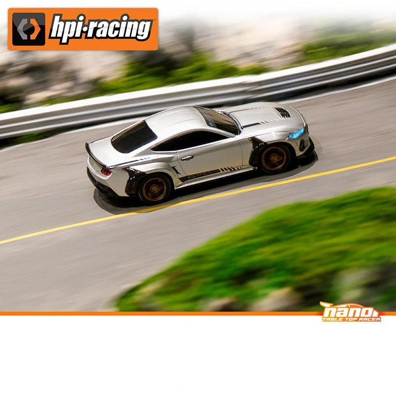 HPI Nano TTR 1/64 scale Mustang remote-controlled electric toy car, small-scale tabletop toy, Spec 5
