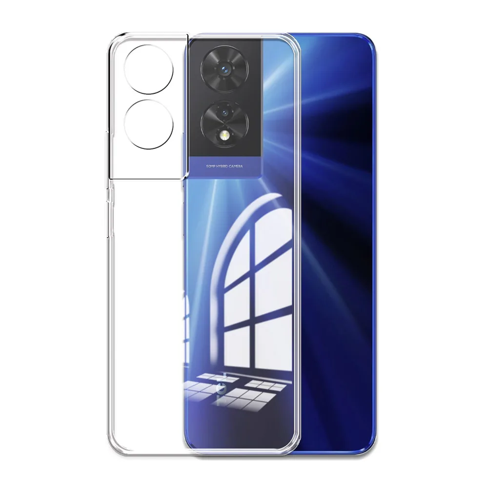 جراب سيليكون Tcl من tpu شفاف لـ tcl ، مقاوم للصدمات ، tcl505/tcl501 funda