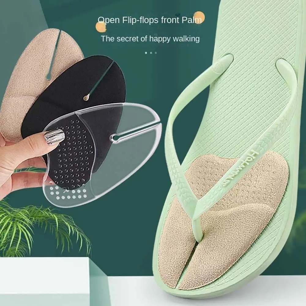 Foot Blister Relief Flip-flop cuscinetti per avampiede Comfort imbottitura supporto avampiede infradito cuscini cuscinetti strumenti per la cura dei piedi antiscivolo