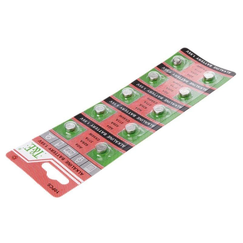 090F 10X 1.55V 버튼 셀 AG4 LR626 377 시계 계산기 용 SR626SW 배터리