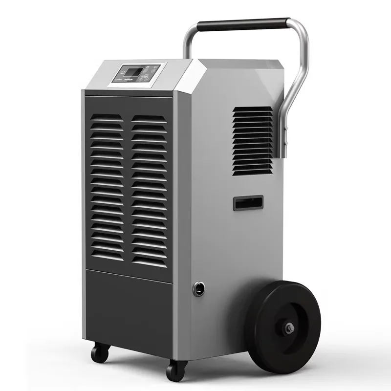 90L/D Popular Wholesale Stand Portable Air Dehumidifier   Industrial Commercial  Refrigerant Dehumidifier