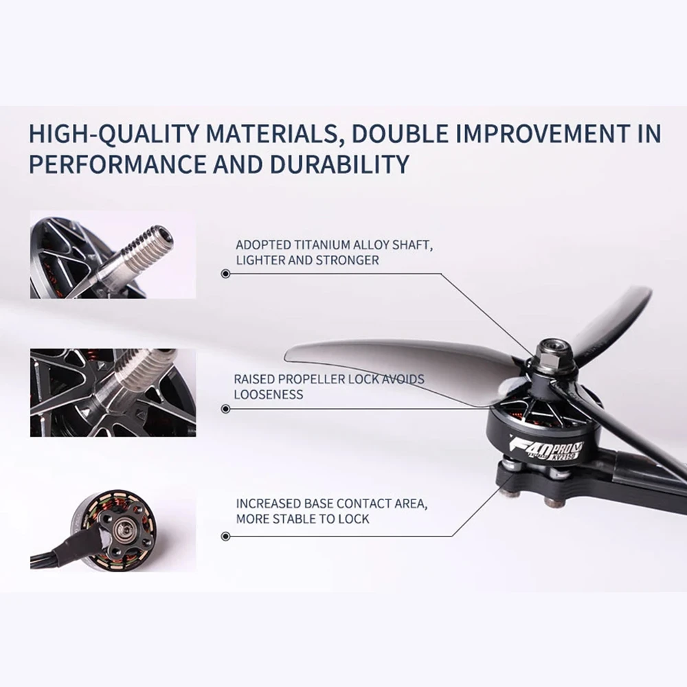 T-motor F40PRO V 1950/2150KV Brushless Motor F40 PRO High Performance for DJI RC Multirotor Racing Drone FPV