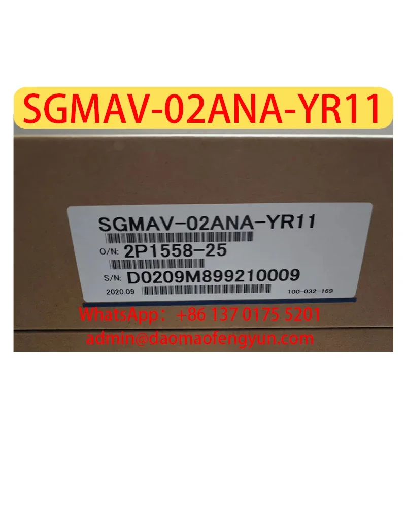 

SGMAV-02ANA-YR11 Brand New Servo Motor SGMAV 02ANA YR11，Fast shipping
