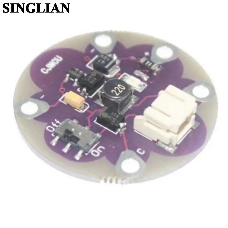 LilyPad LiPower Power Battery Boost Module 5V Output