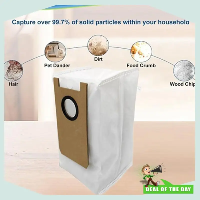 24-часовая доставка, 34 шт. для Uwant U200/U200 Pro/2 Plus/U250, щетка для пылесоса HEPA-фильтр, швабра, тканевый мешок для пыли, запасная часть