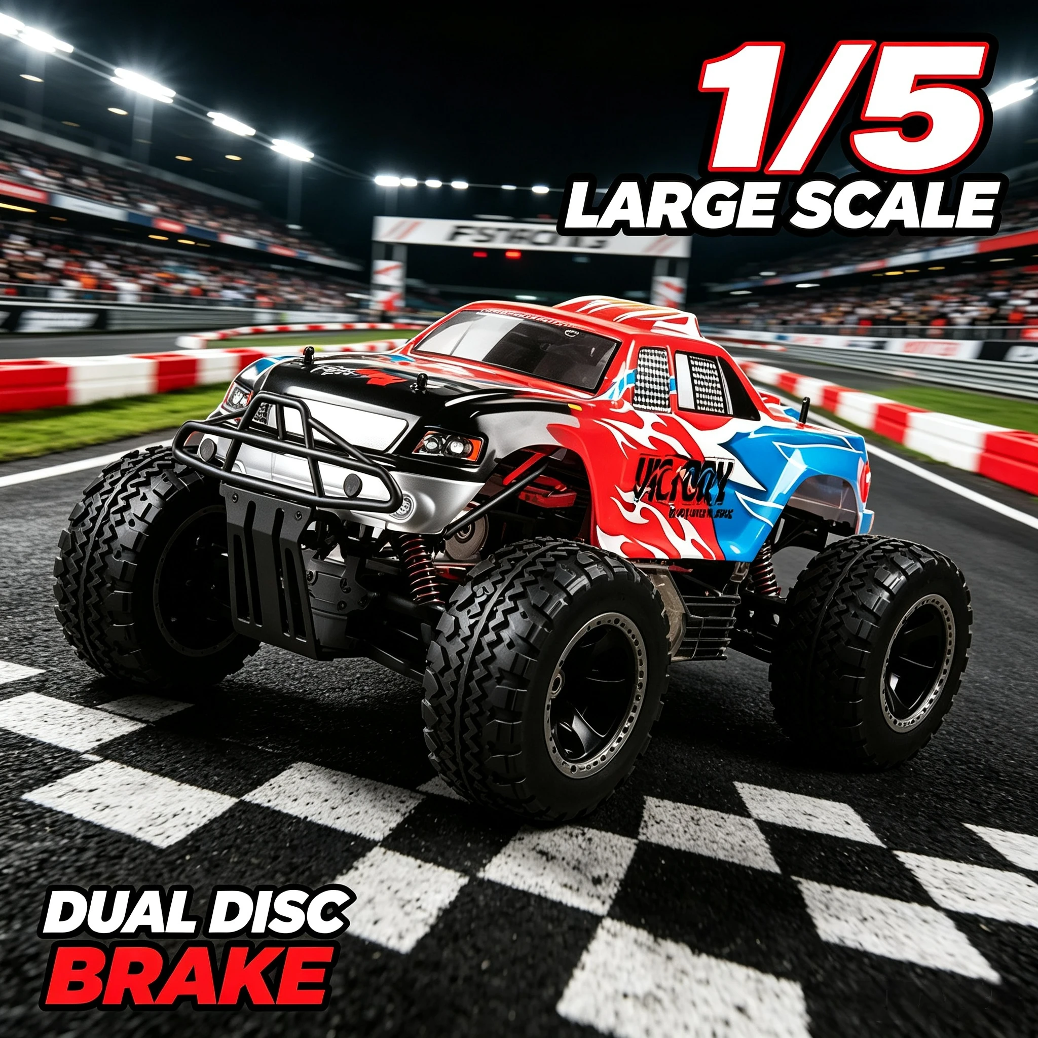 1/5 FS‑11803 ガス駆動 30cc RCモンスター - Rc Hobby Grade Monster Truck のレビューと価格