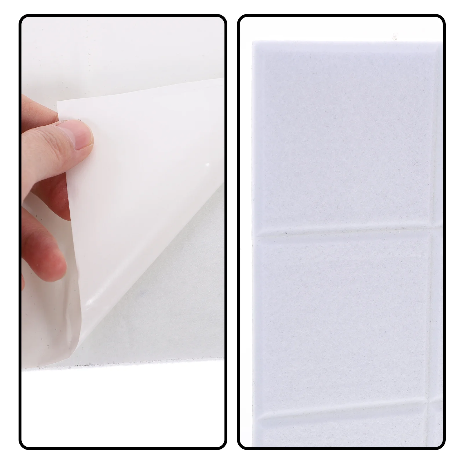 لوحة عرض بسيطة ومريحة من اللباد، مادة سميكة لخلفية الصورة، ملصق جداري لإعلان نشرة المكتب، لوحة رسائل #1