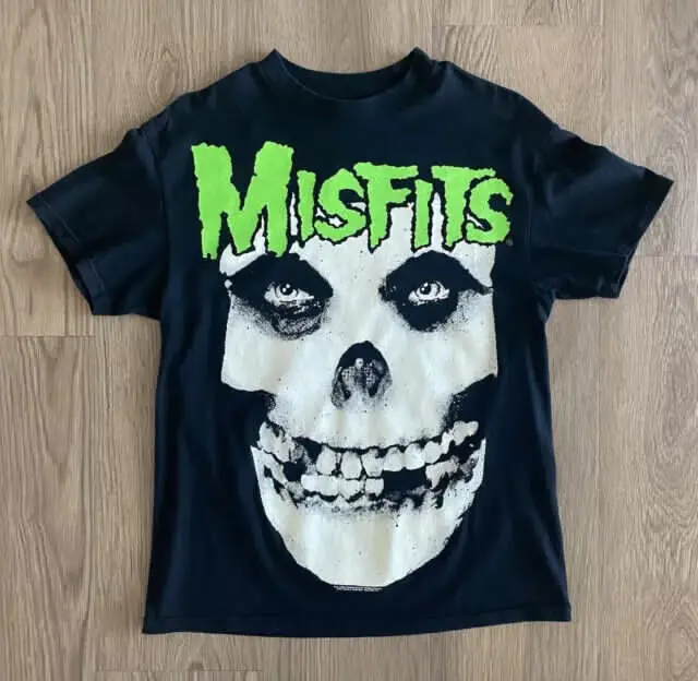 2005 Misfits Cinder Block Glow In The Dark T-Shirt