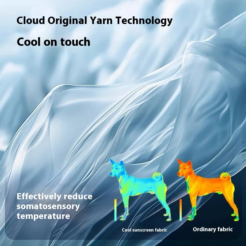 Cooling Vest for Small Dogs - UPF 70+ Sun Protection, Bite-Proof Mesh, Summer Breathable & Bug Resistant