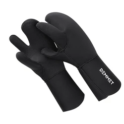 HOT Neoprene 7MM Diving Winter Heated Gloves For Men Women Diver Wetsuit Snorkeling Canoeing Spearfish Underwater Hunting