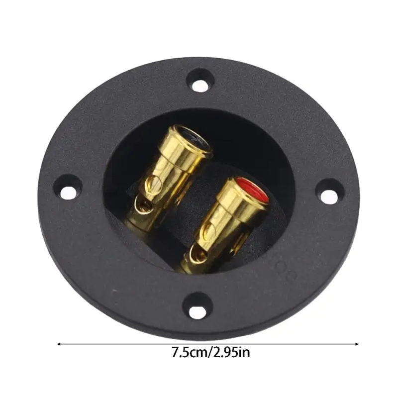 96BA 75 mm runder Gehäuse-Lautsprecherbecher mit positivem negativem Drahtpfosten-Design – Detail 6