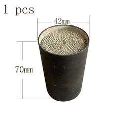 Universal Fit Motorcycle Catalytic Converter Euro 4 Standard 42-70mm Metal Core Honeycomb  Emission Reduction Catalytic