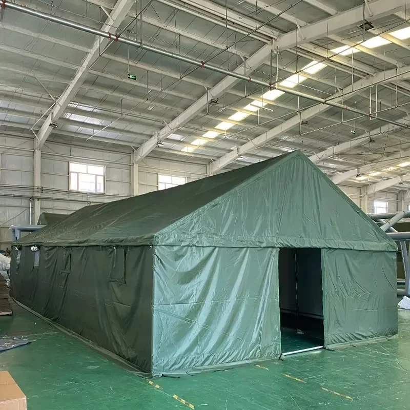 Durable Waterproof Emergency Shelter TentReinforced Corners and Strong Frame for Harsh WeatherFactory Price Low MOQ Custom