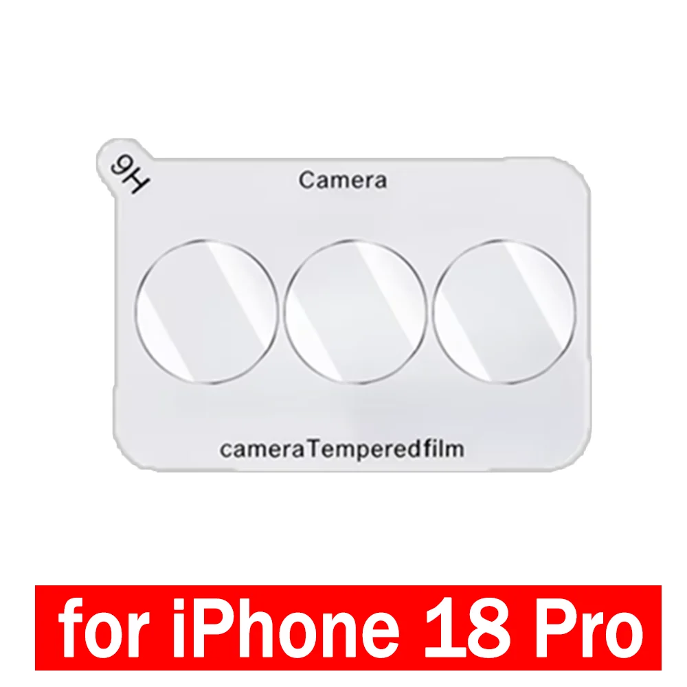 5-1sets for IPhone 18 Pro Max 18 Ultra Fold Tempered Glass HD Clear Camera Lens Protector Anti-scratch Protective Back Lens Film