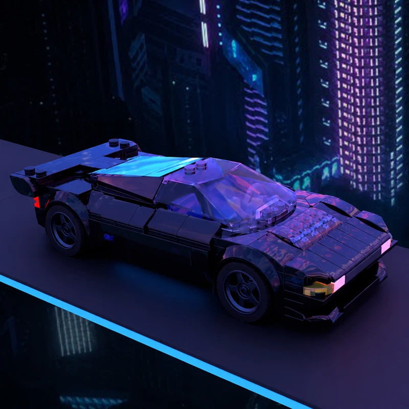 

Speed Racing Car Model MOC Building Bricks Concept Hypercar Modular Technology Children Holiday Gifts Assemble Toys Suit