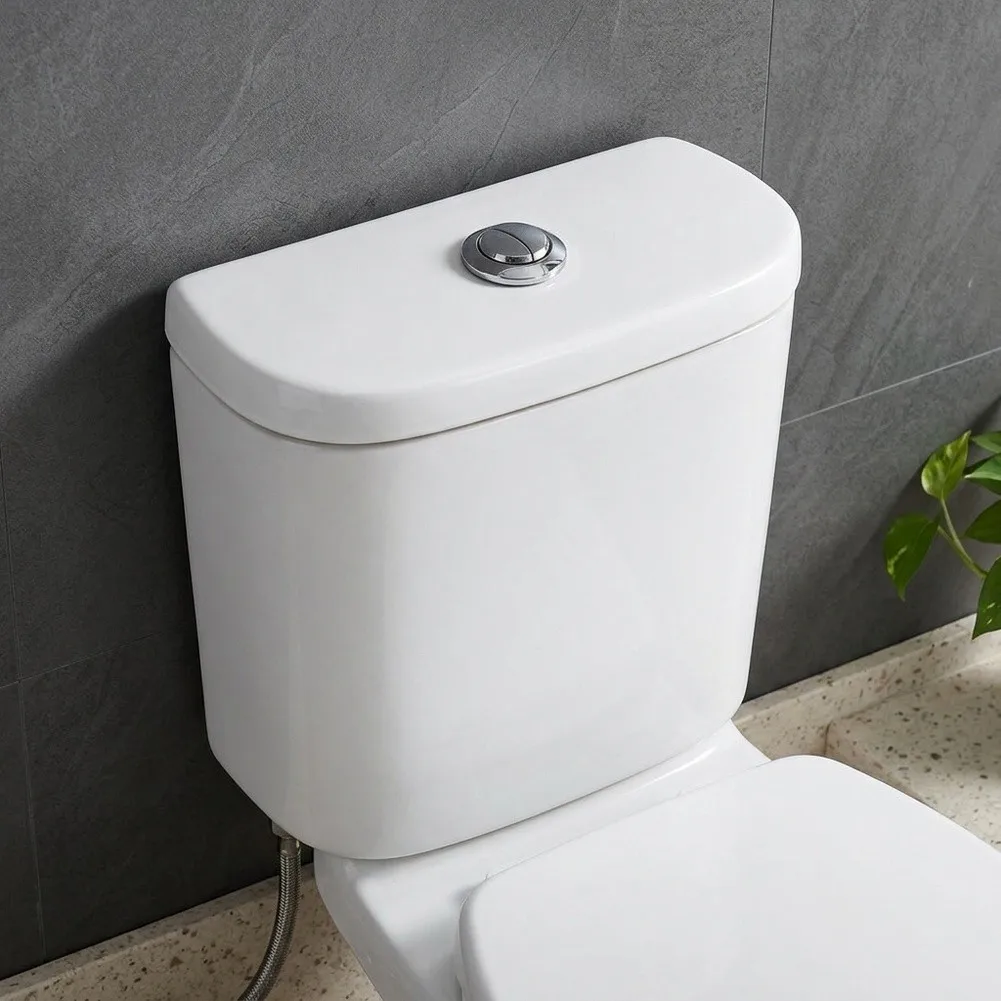 Water Saving Dual Flush Toilet Button for Round Oval Square Rectangular 36mm 65x32mm 63x31mm Tank Holes ABS Plastic