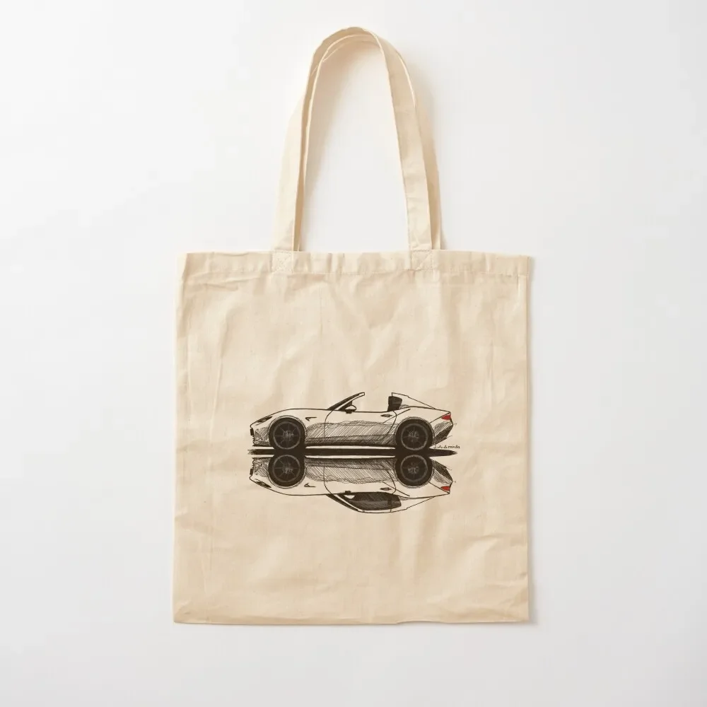 

My drawing of the open and closed Japanese convertible roadster coupe car Tote Bag free delivery bags Shopping bags Tote Bag